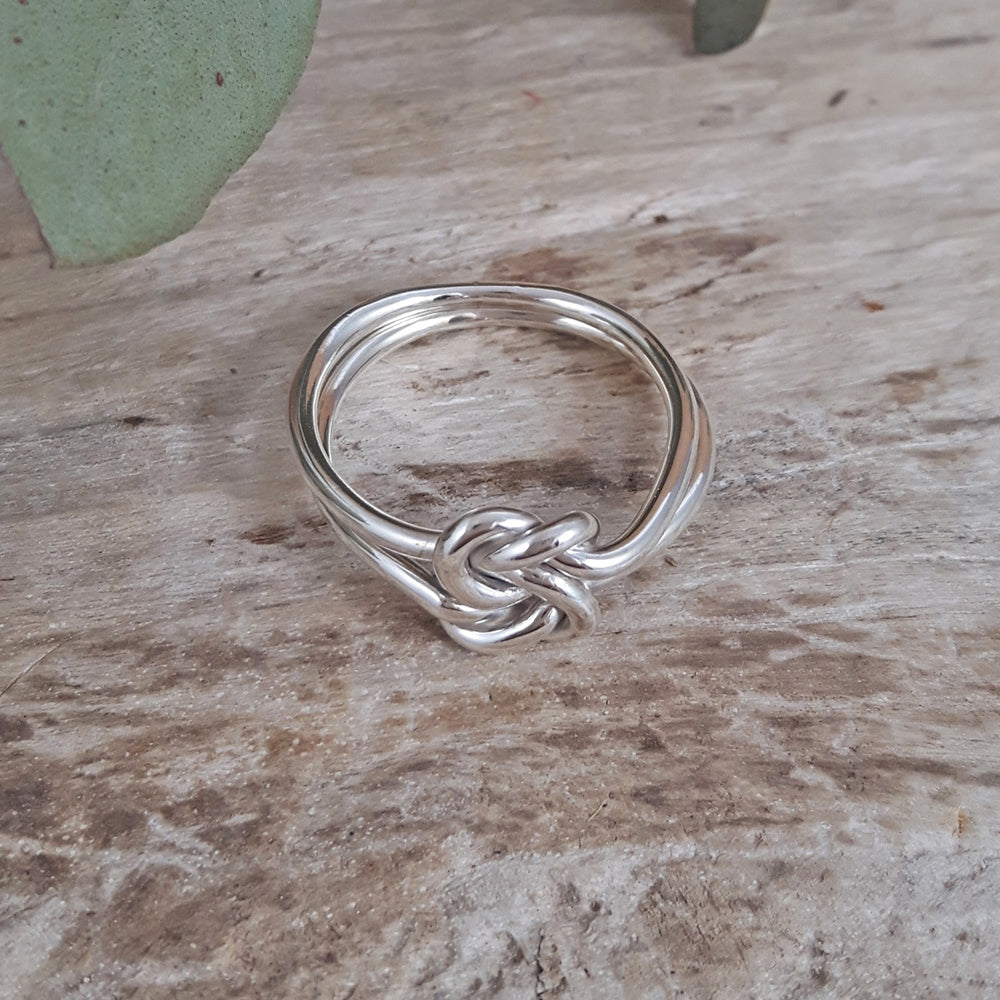 Dara Celtic Knot Silver Ring