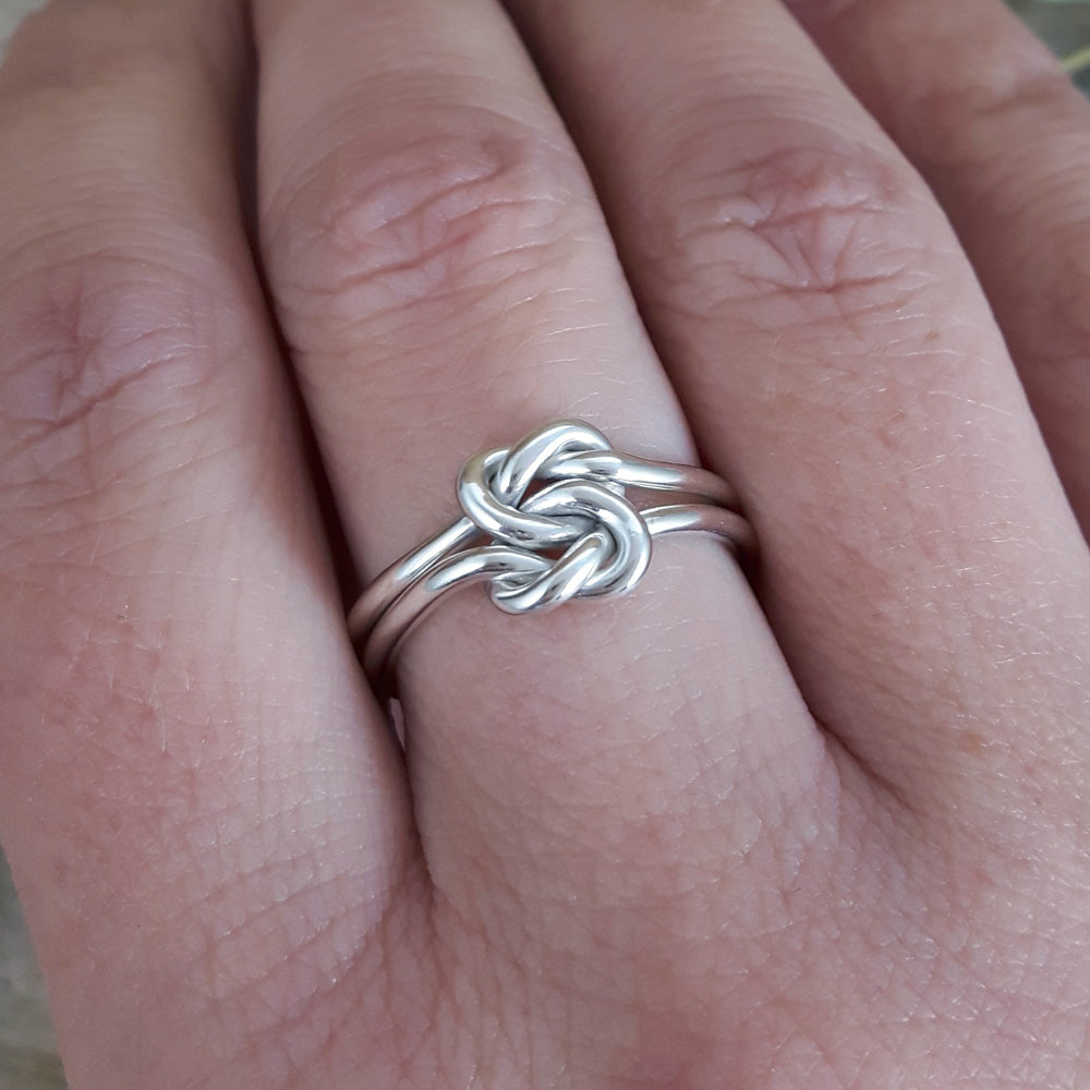 Dara Celtic Knot Silver Ring