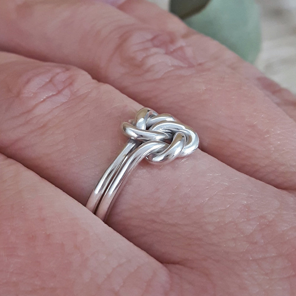 Dara Celtic Knot Silver Ring