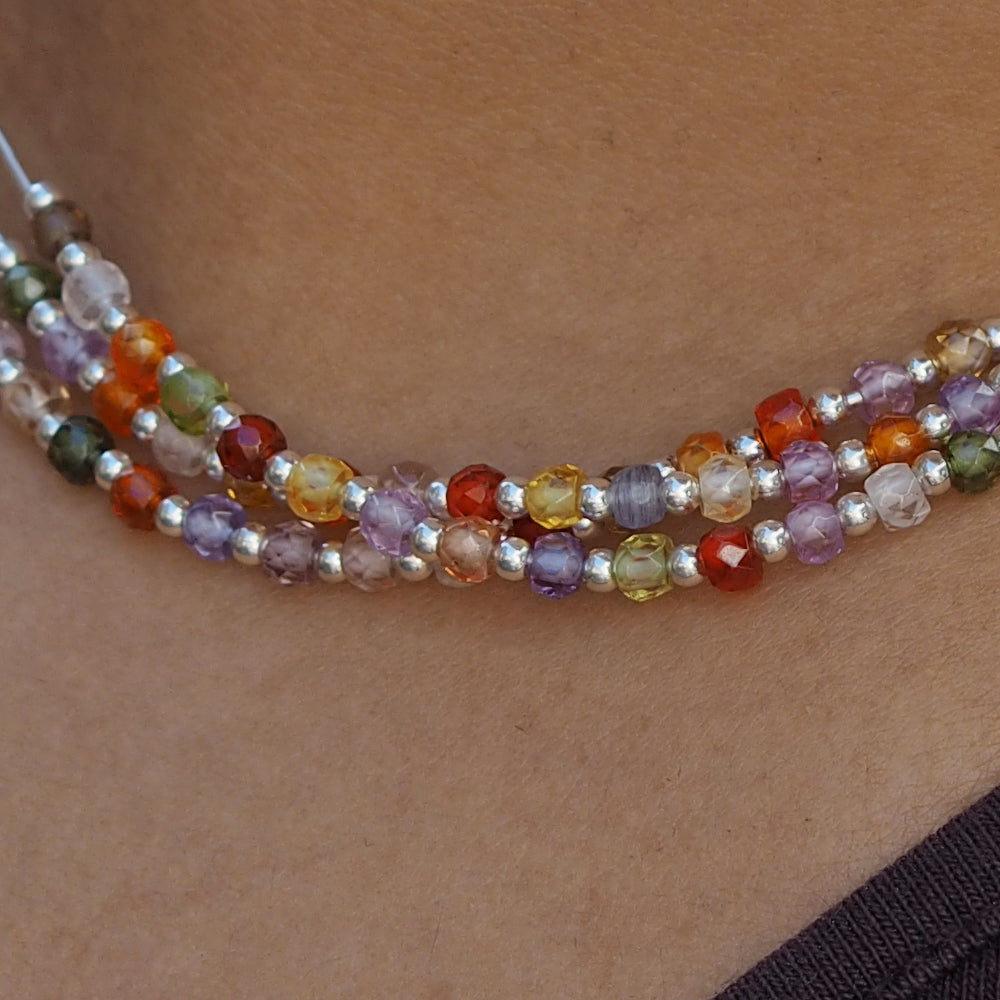 Adeline Andalusite CZ Necklace