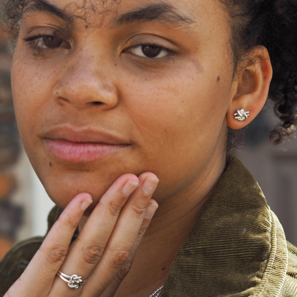 Dara Celtic Knot Silver Ring