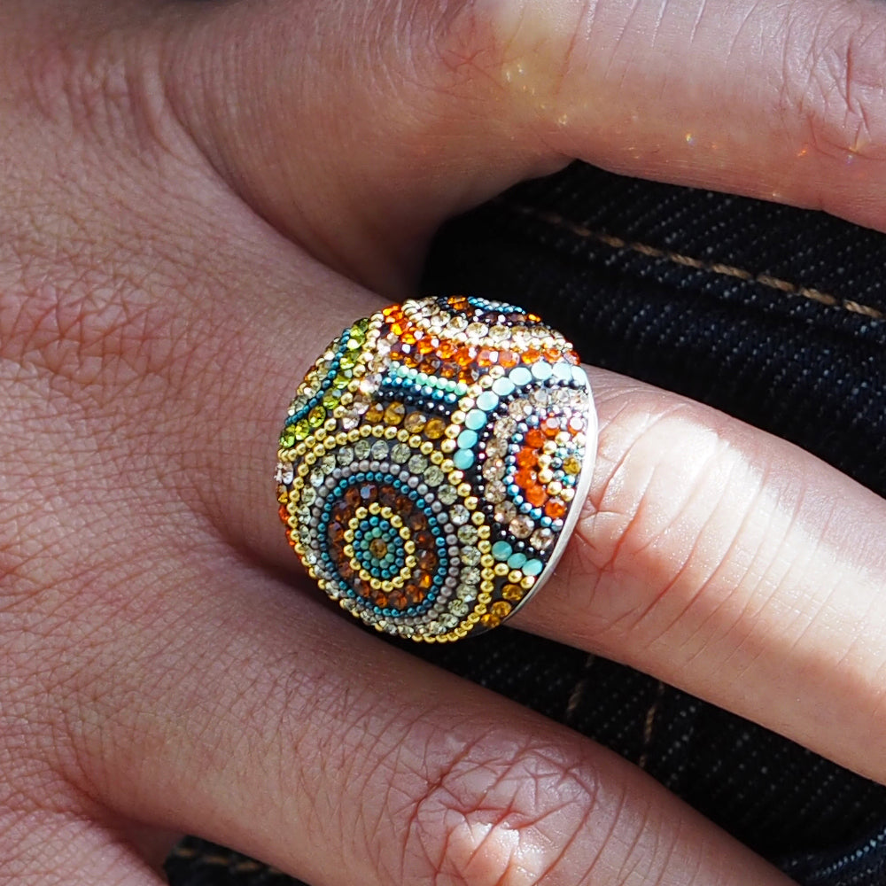 Allegra California Dream Adjustable Ring