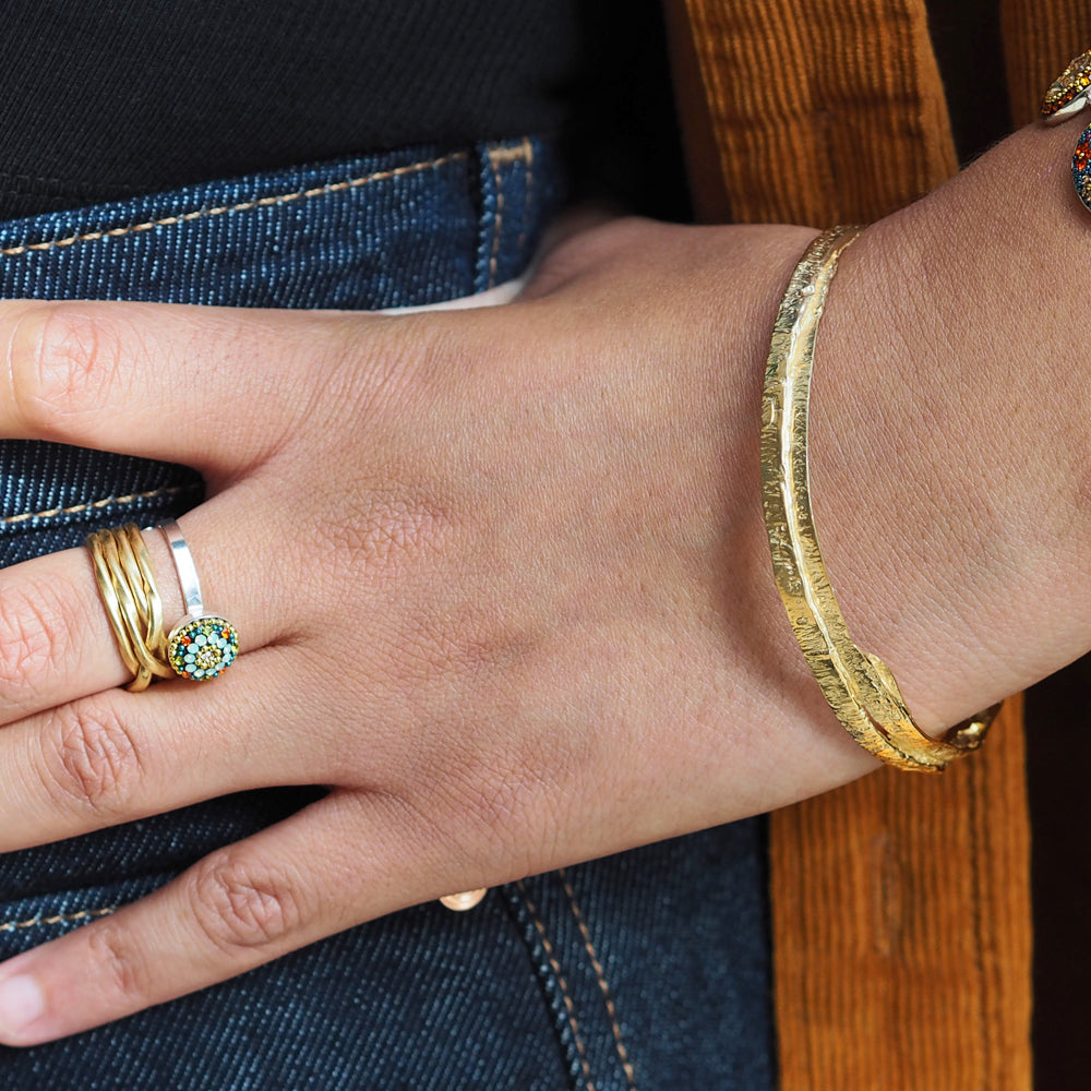 Foresta Orla Gold Bangle