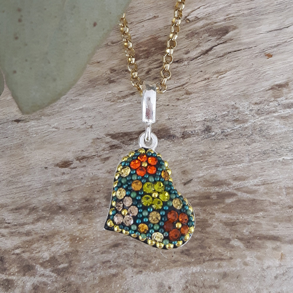 Allegra Vintage Dream Small Heart Pendant