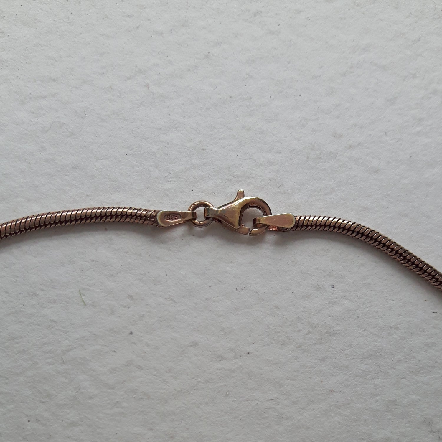 PERFECTLY IMPERFECT Tonda Rose Gold 200 45cm Chain