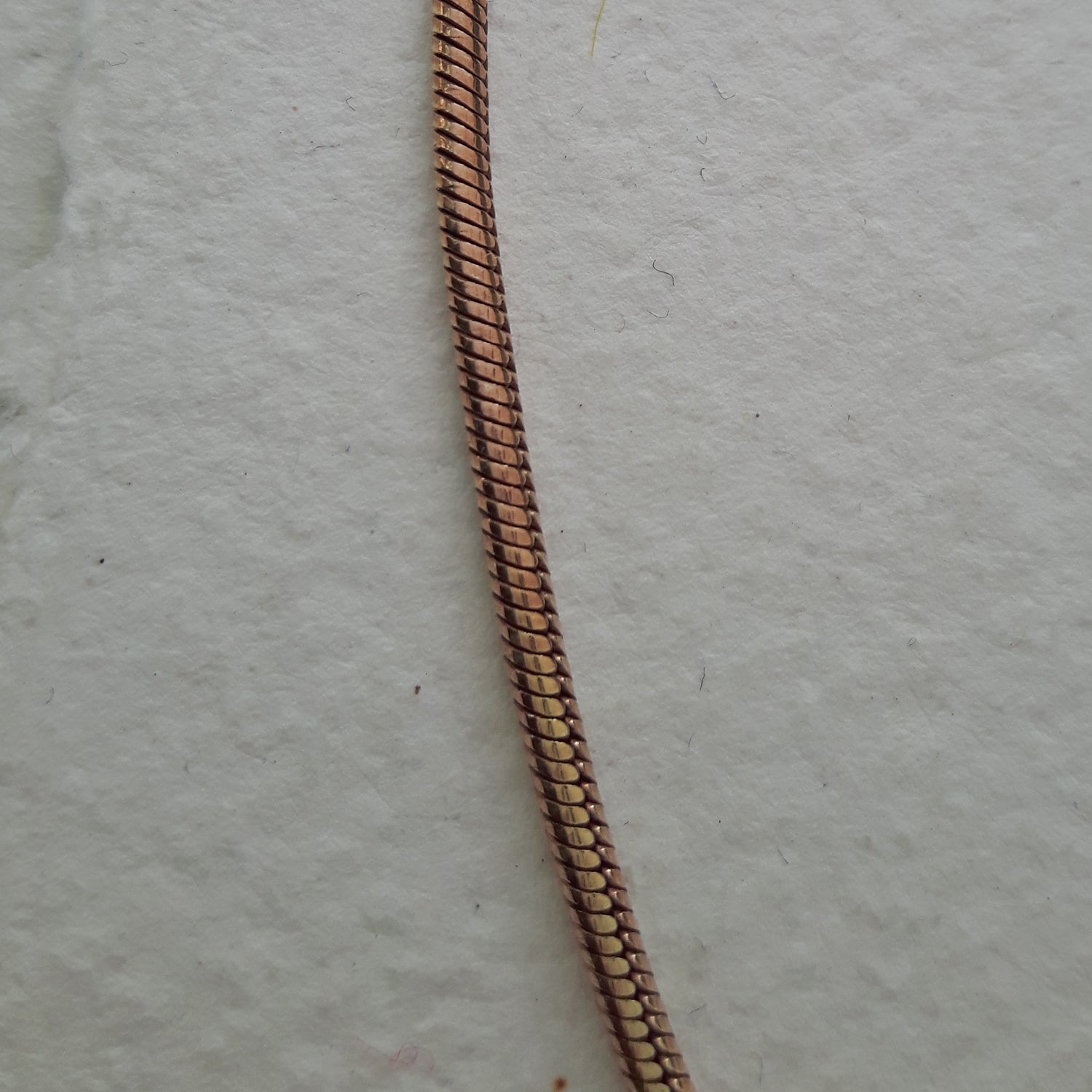 PERFECTLY IMPERFECT Tonda Rose Gold 200 45cm Chain