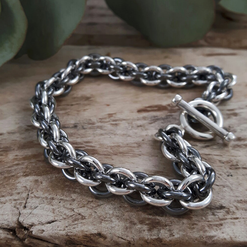 Omega Wide 21.5 T-bar Bracelet