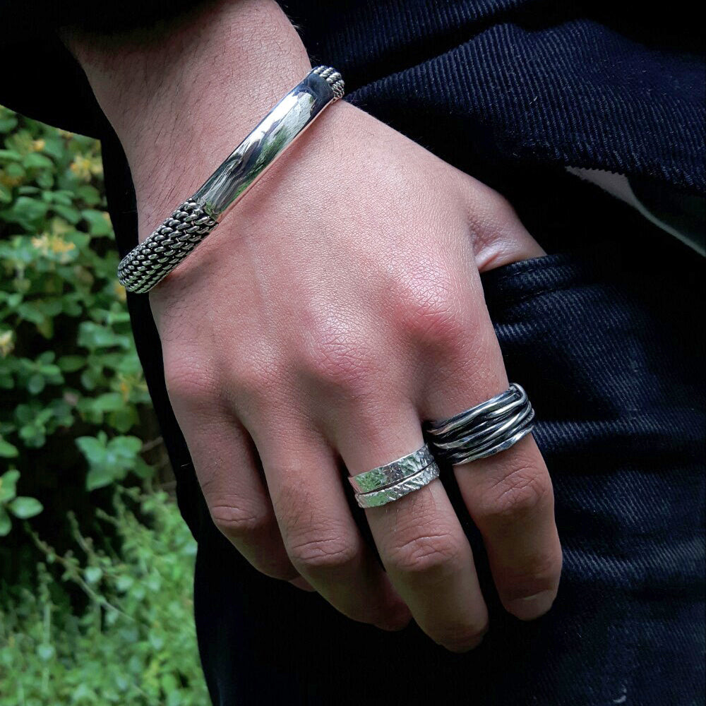 Figaro Identity 22cm Clasp Bracelet