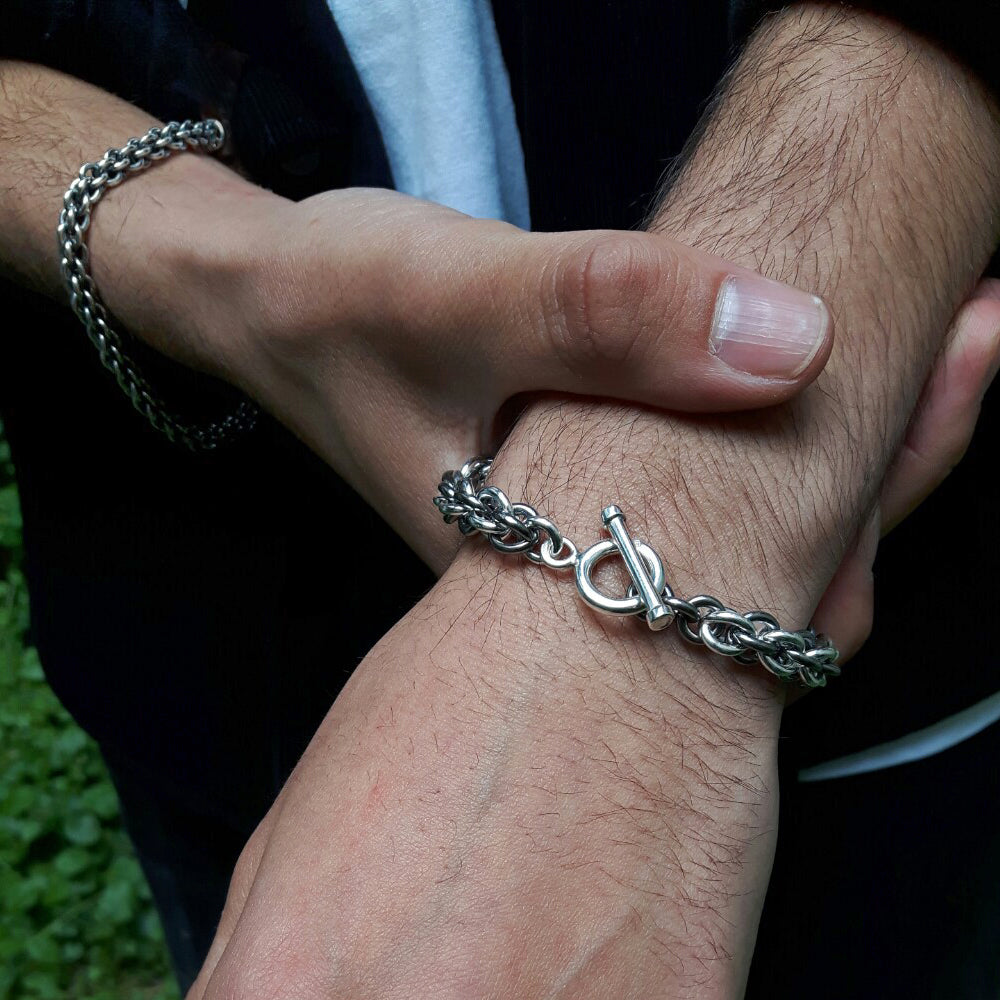 Omega Wide 21.5 T-bar Bracelet