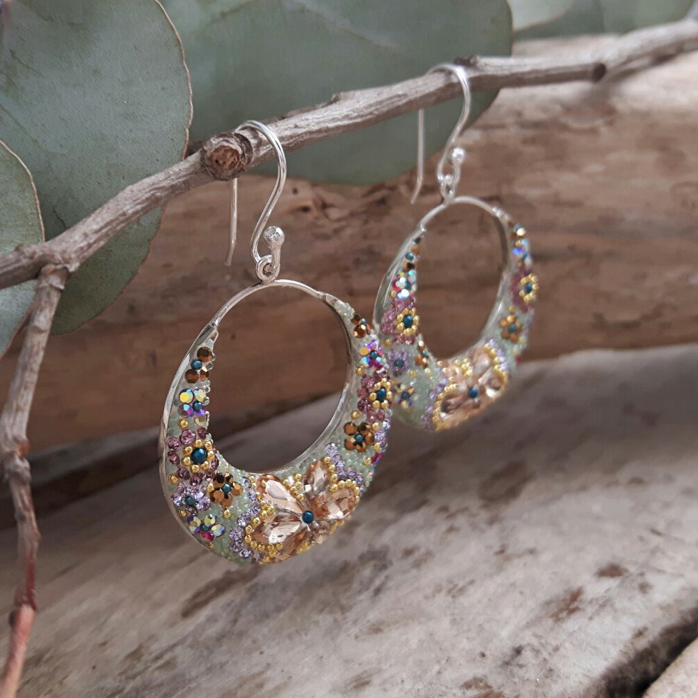 Allegra Antique Boho Hoop Earrings