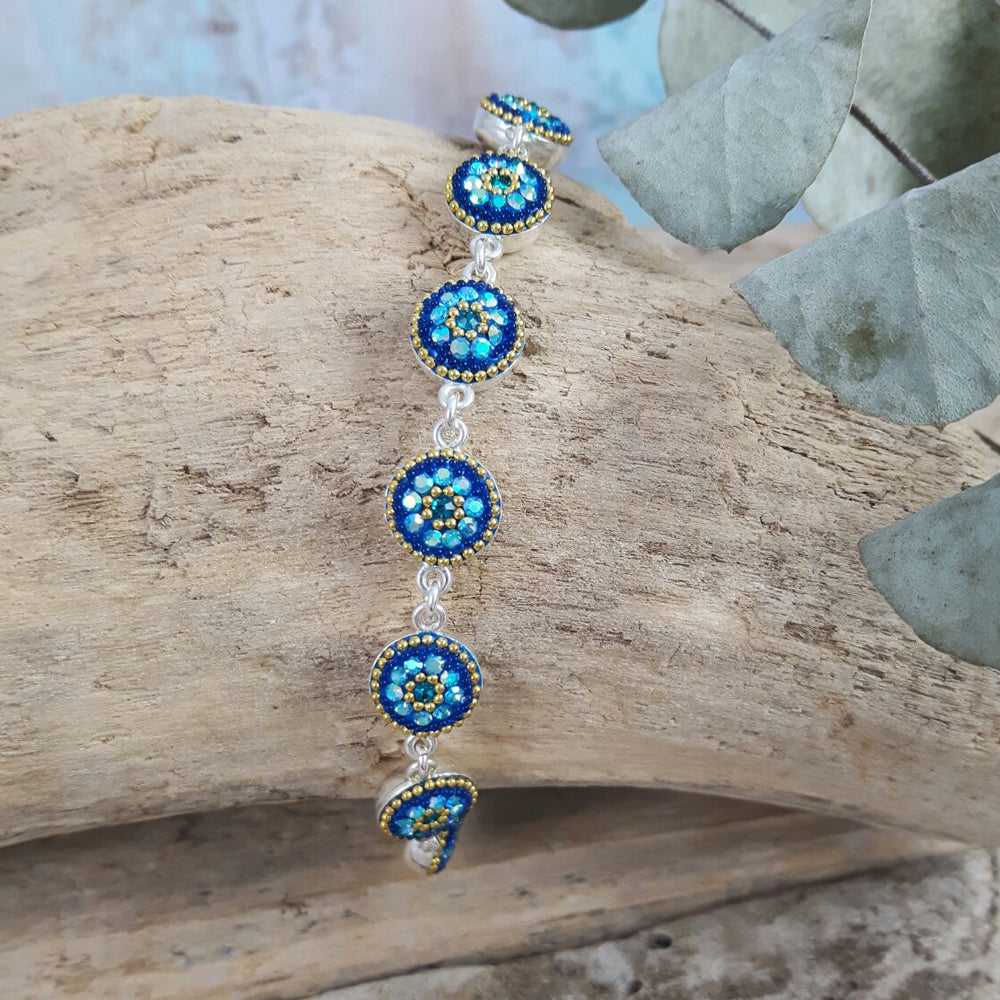 Allegra Round Sapphire Dream Bracelet