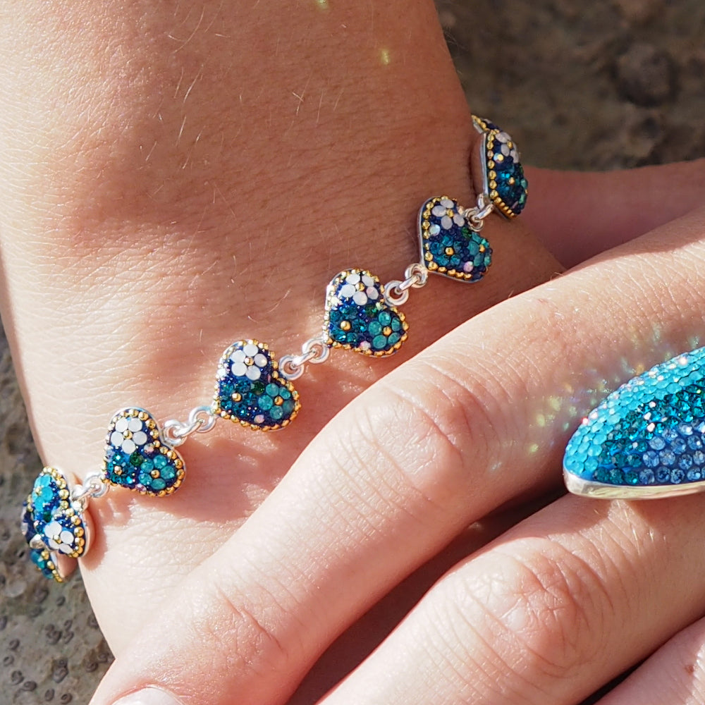 Allegra Heart Sapphire Dream Bracelet