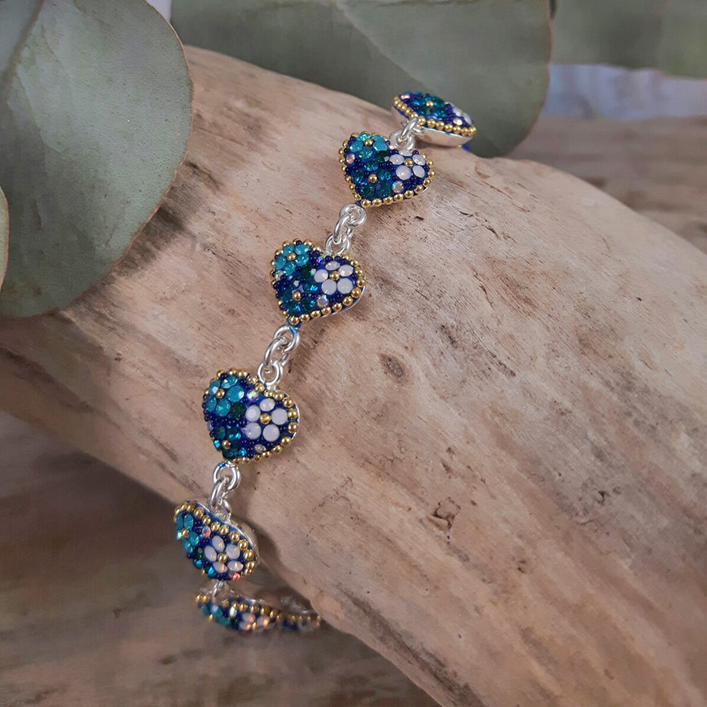 Allegra Heart Sapphire Dream Bracelet