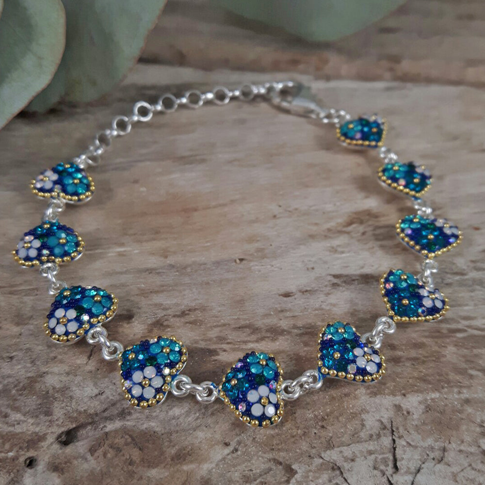 Allegra Heart Sapphire Dream Bracelet