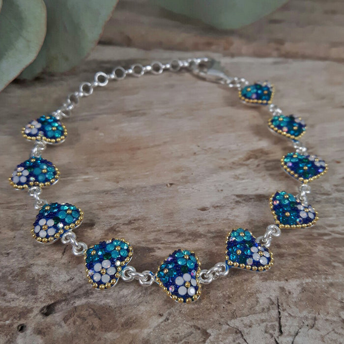 Allegra Heart Sapphire Dream Bracelet
