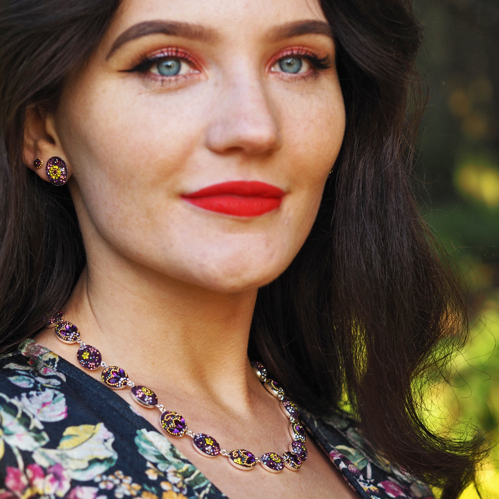 Allegra Tanzanite Dream Oval Necklace