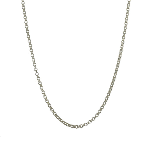 Classic Rolo sterling silver chain necklace 45cm