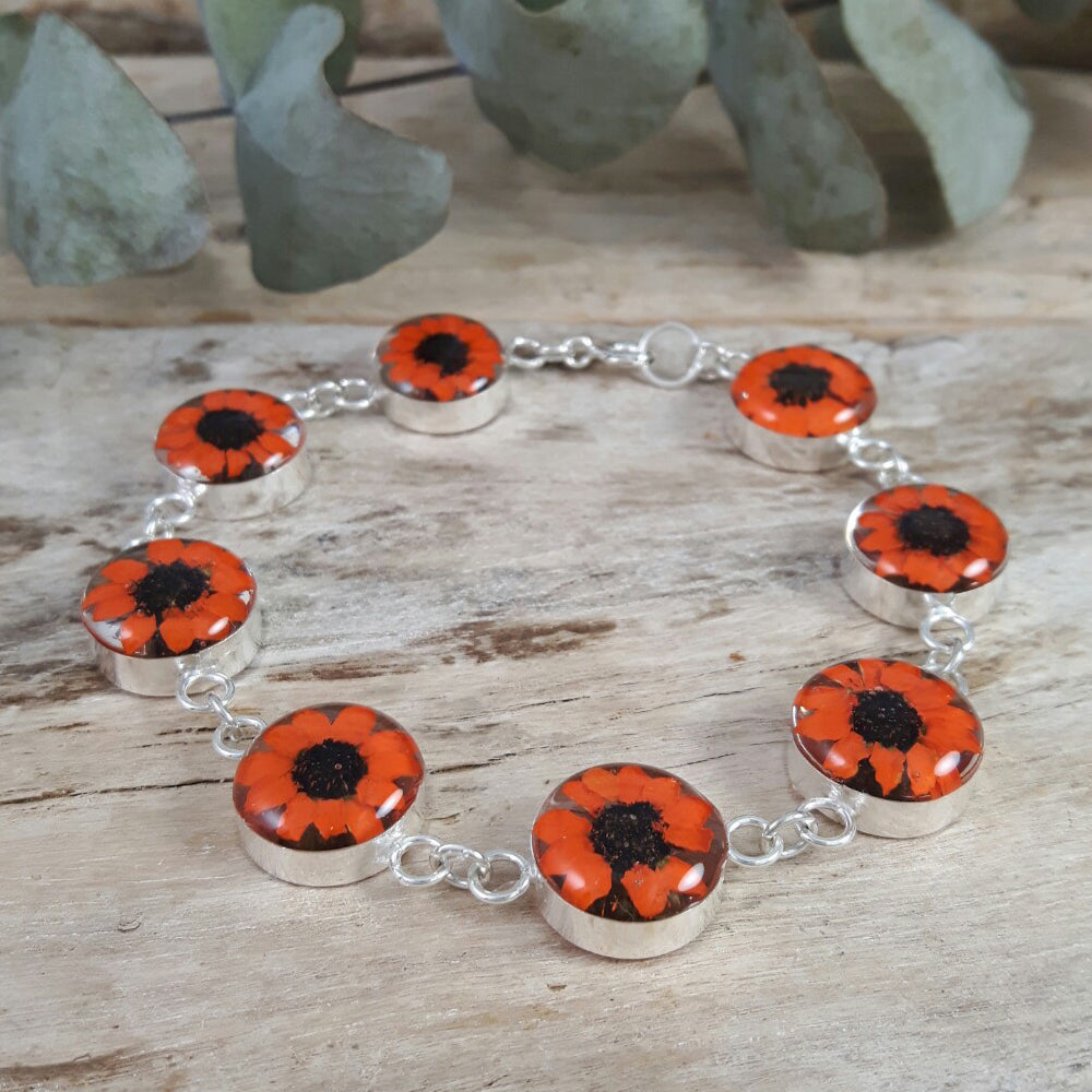 Flores Dahlia Round L Bracelet