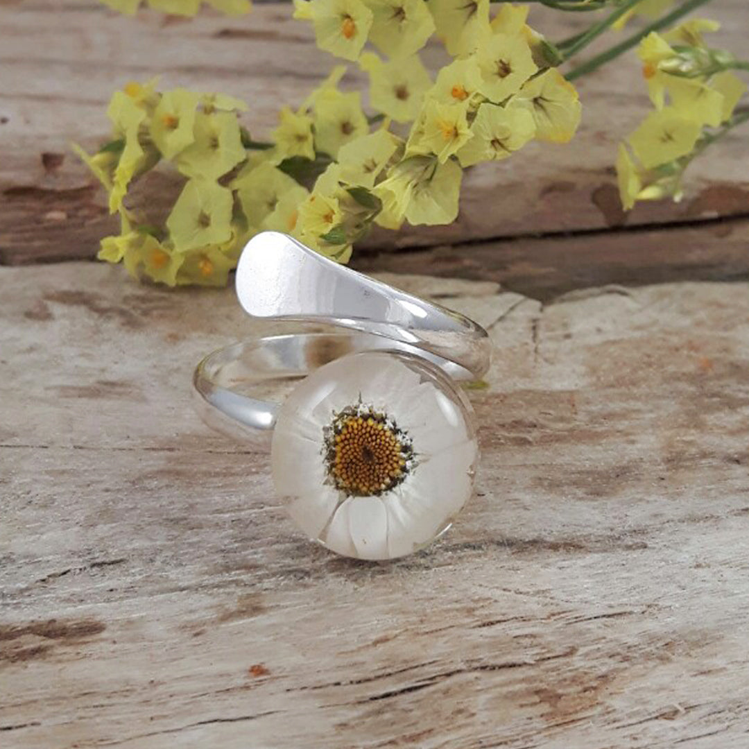 Flores Daisy Adjustable Ring