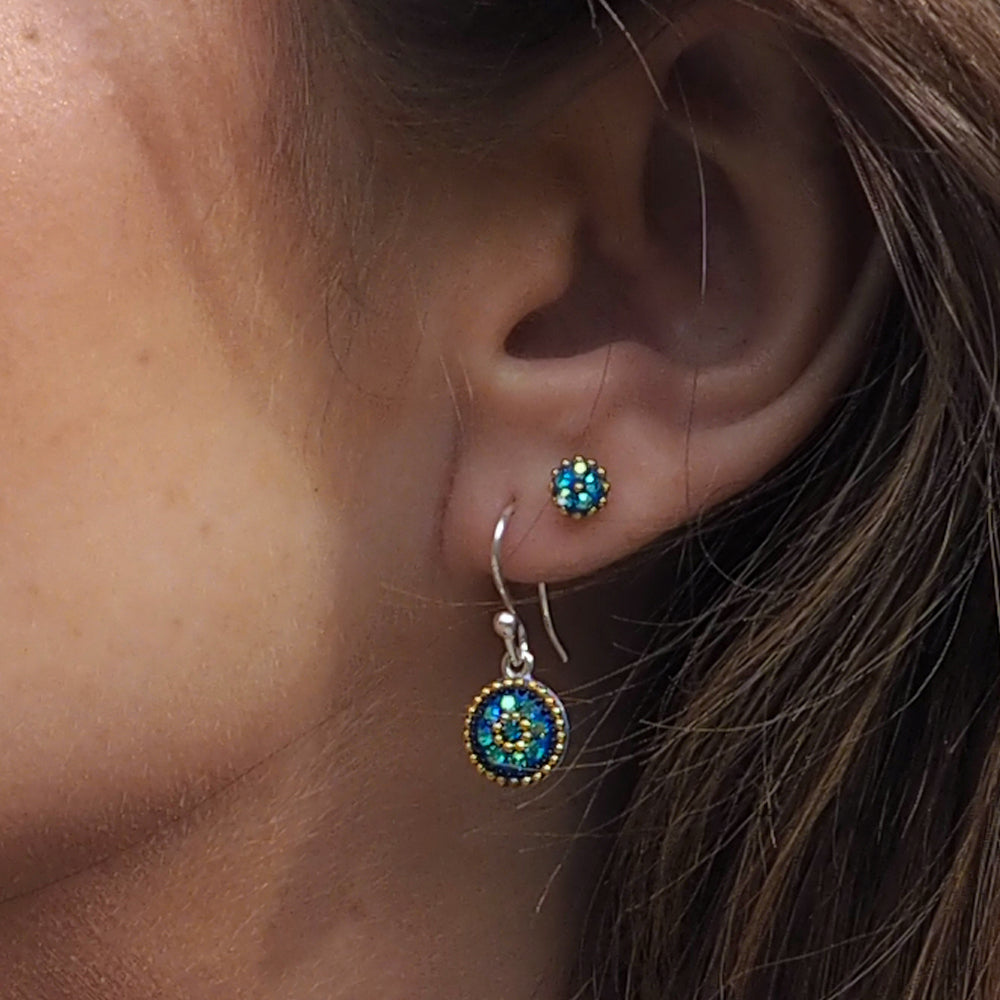 Allegra Sapphire Dream Round Drop Earring
