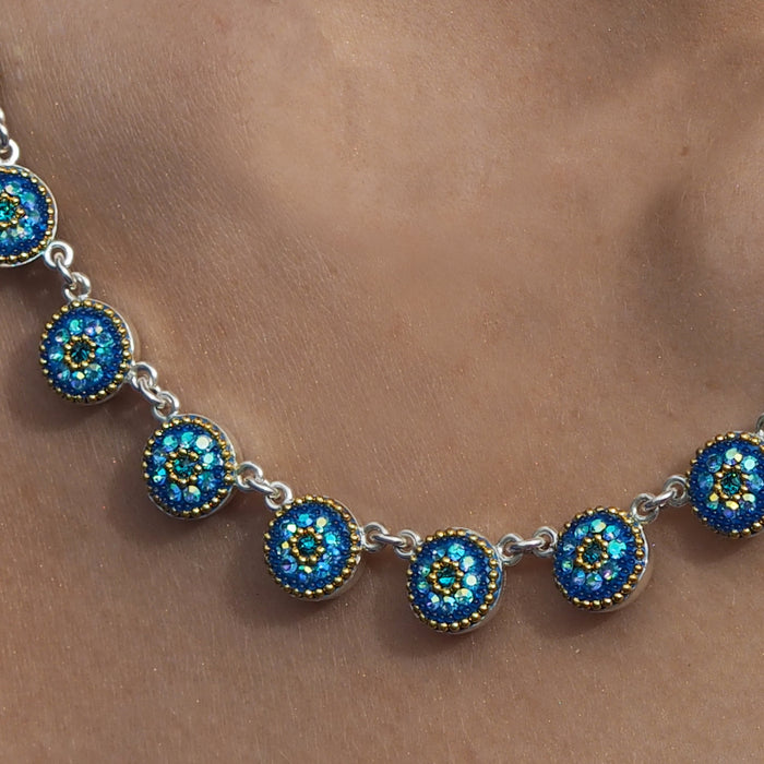 Allegra Round Sapphire Dream Necklace