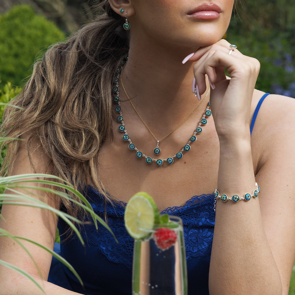 Allegra Round Sapphire Dream Bracelet