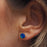 Flinder Blue Dotty Stud Earrings
