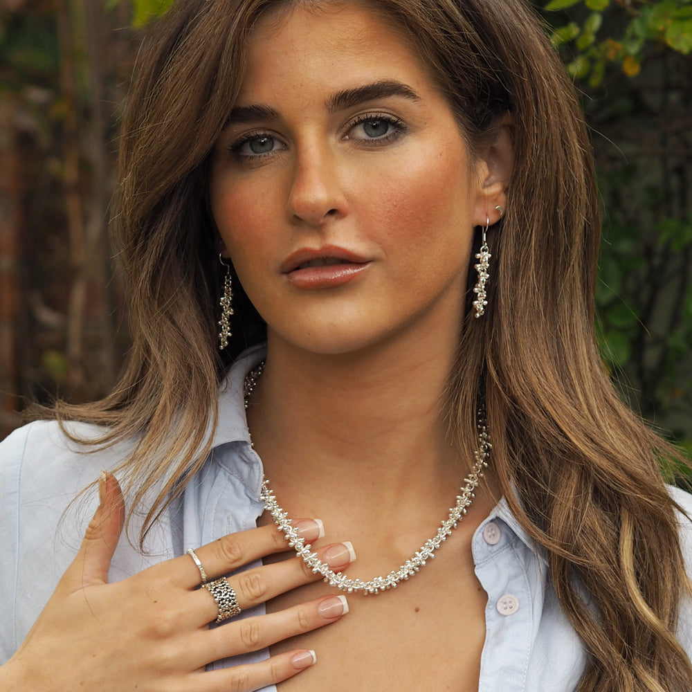 Bella Silver Links Necklace