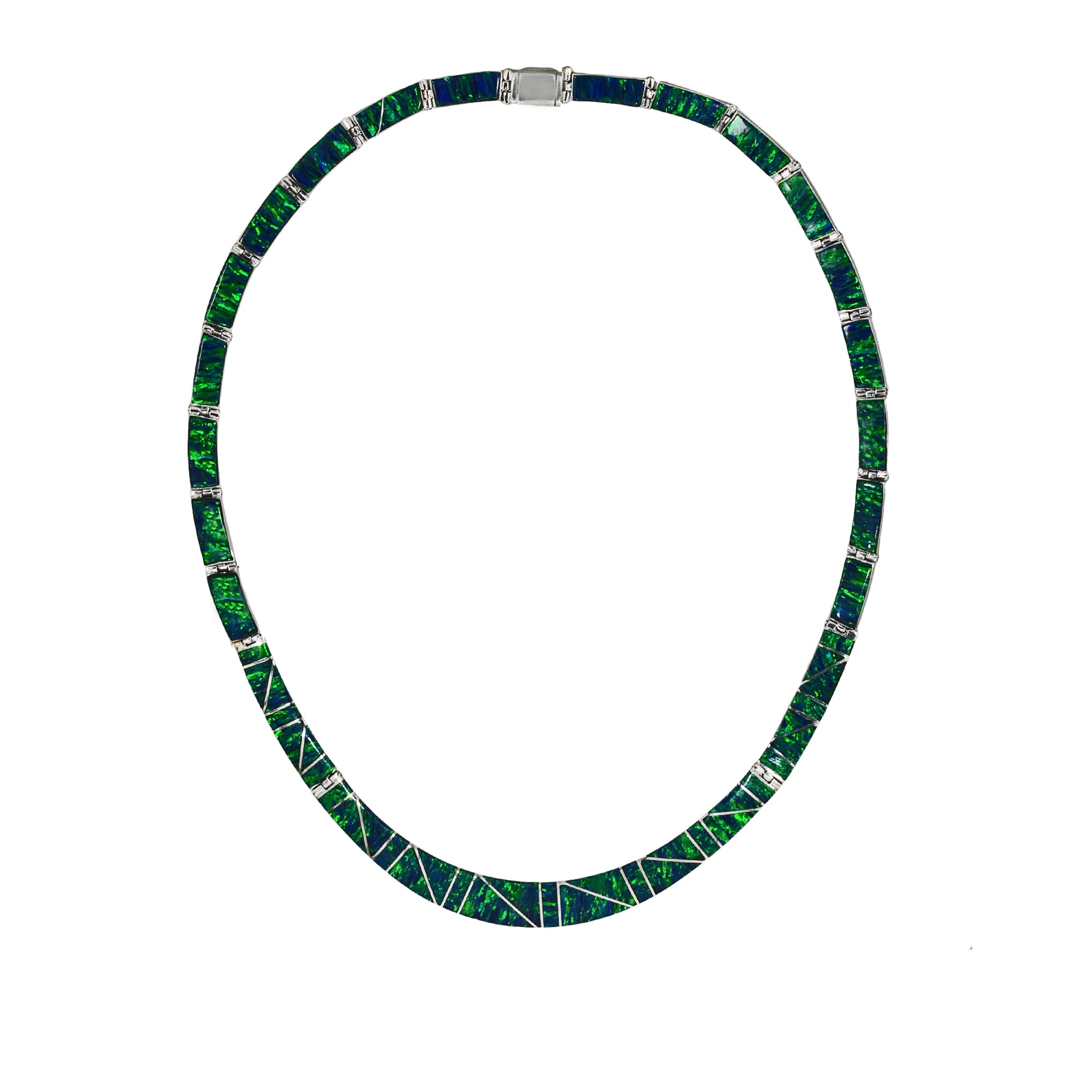 Flinder Nouveau Emerald Necklace