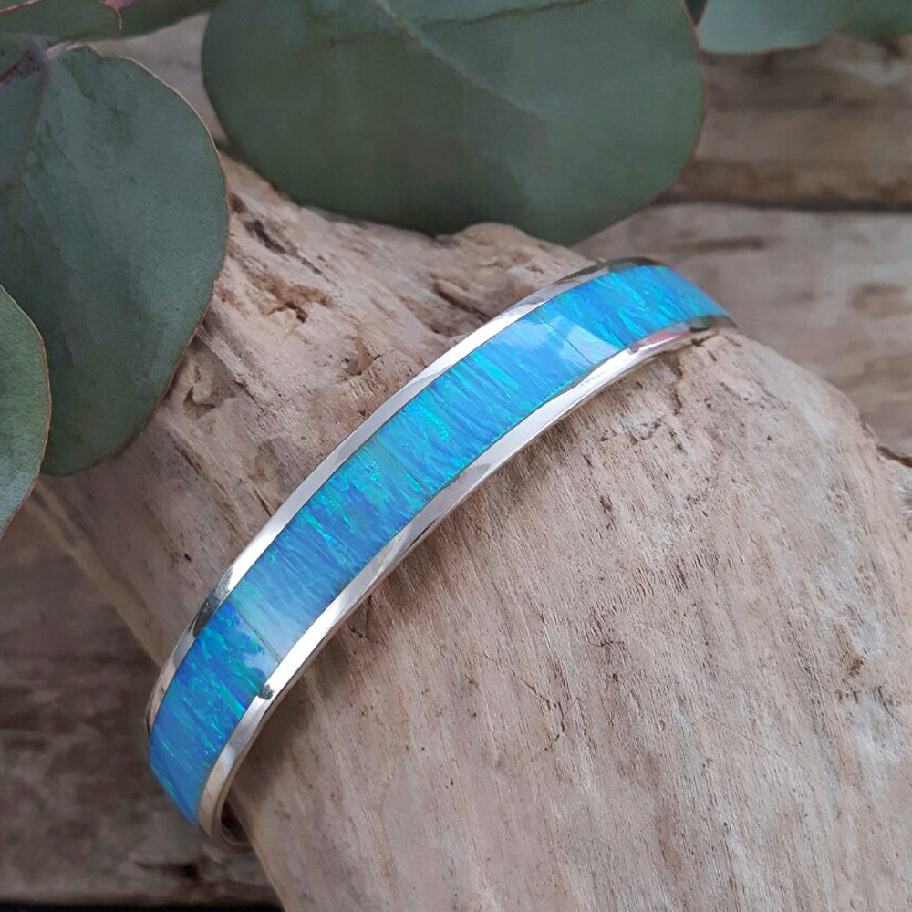Flinder Turquoise Wide Bangle