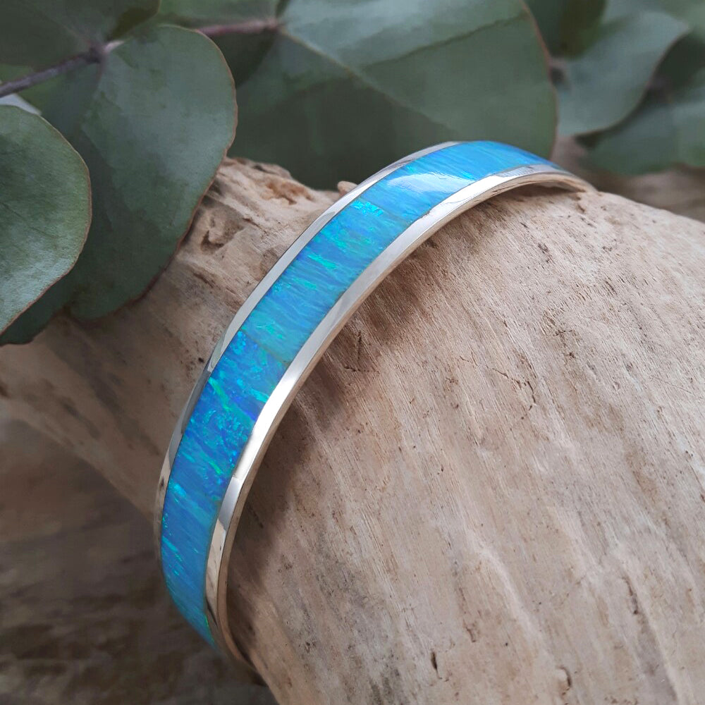 Flinder Turquoise Wide Bangle
