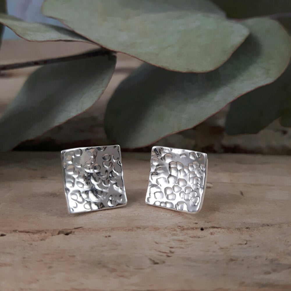 Foresta Square Stud Earrings