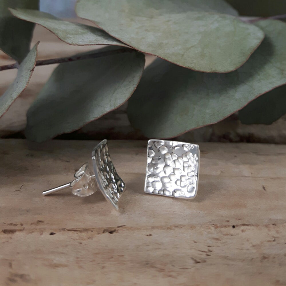 Foresta Square Stud Earrings