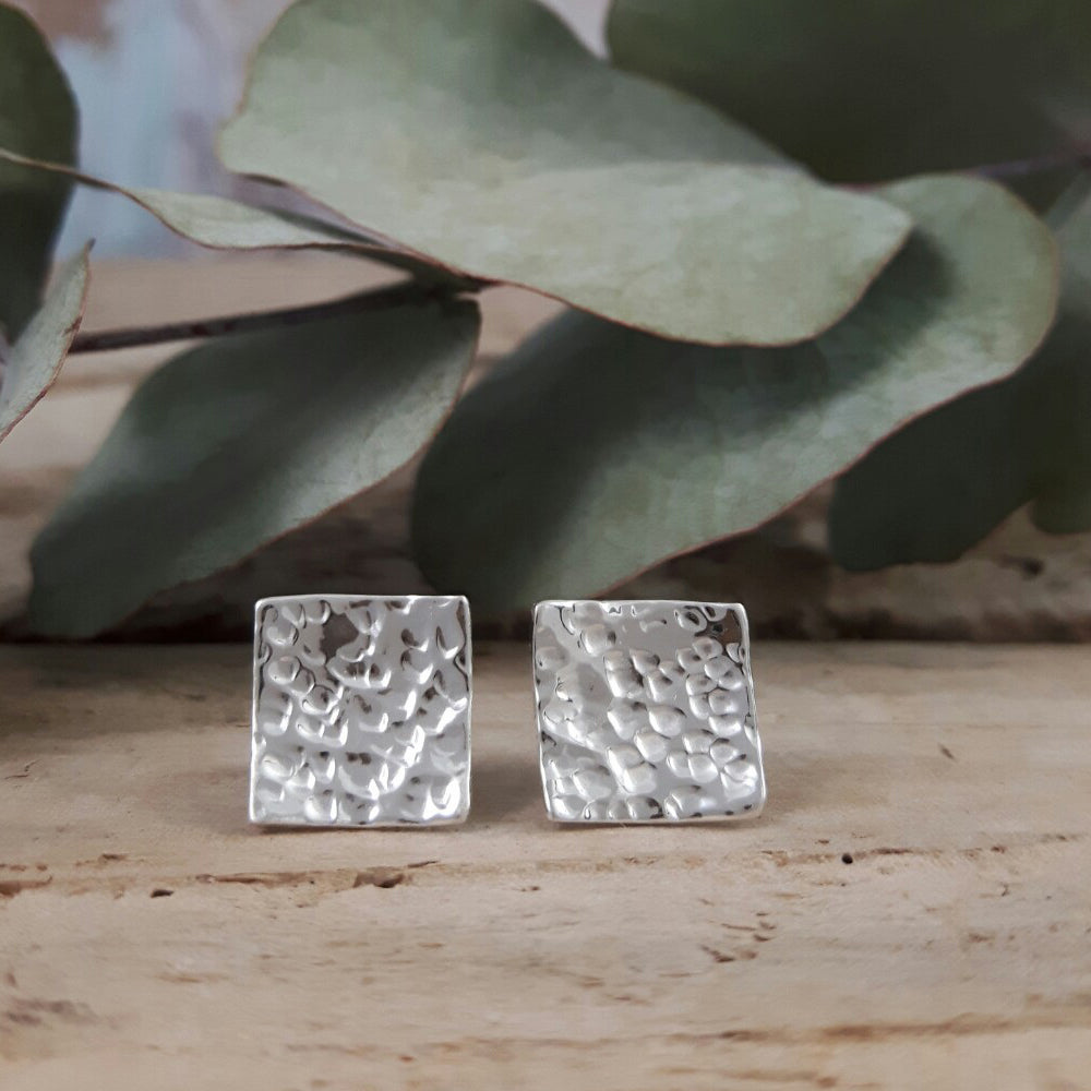 Foresta Square Stud Earrings