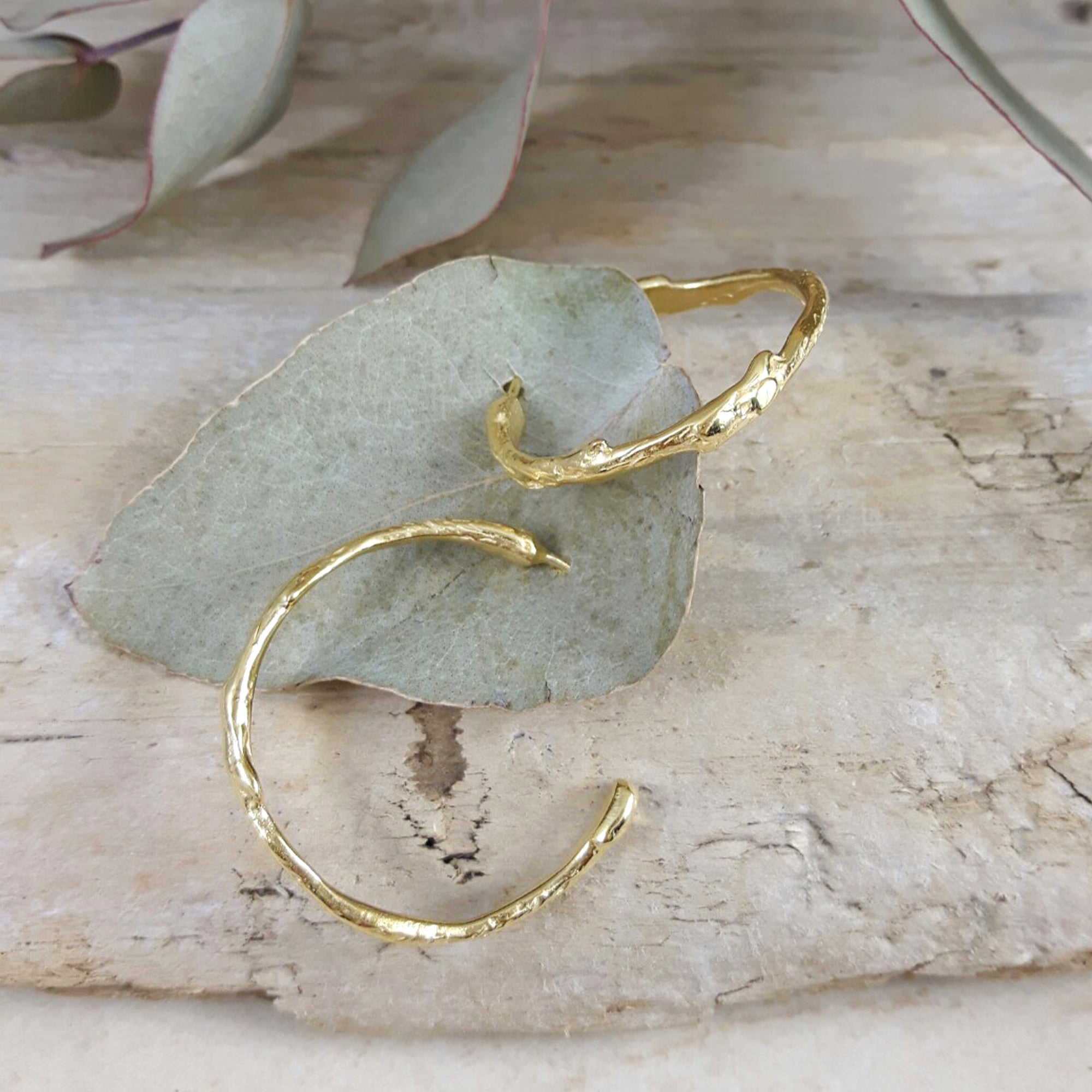 Foresta Yve Gold Hoop Earrings