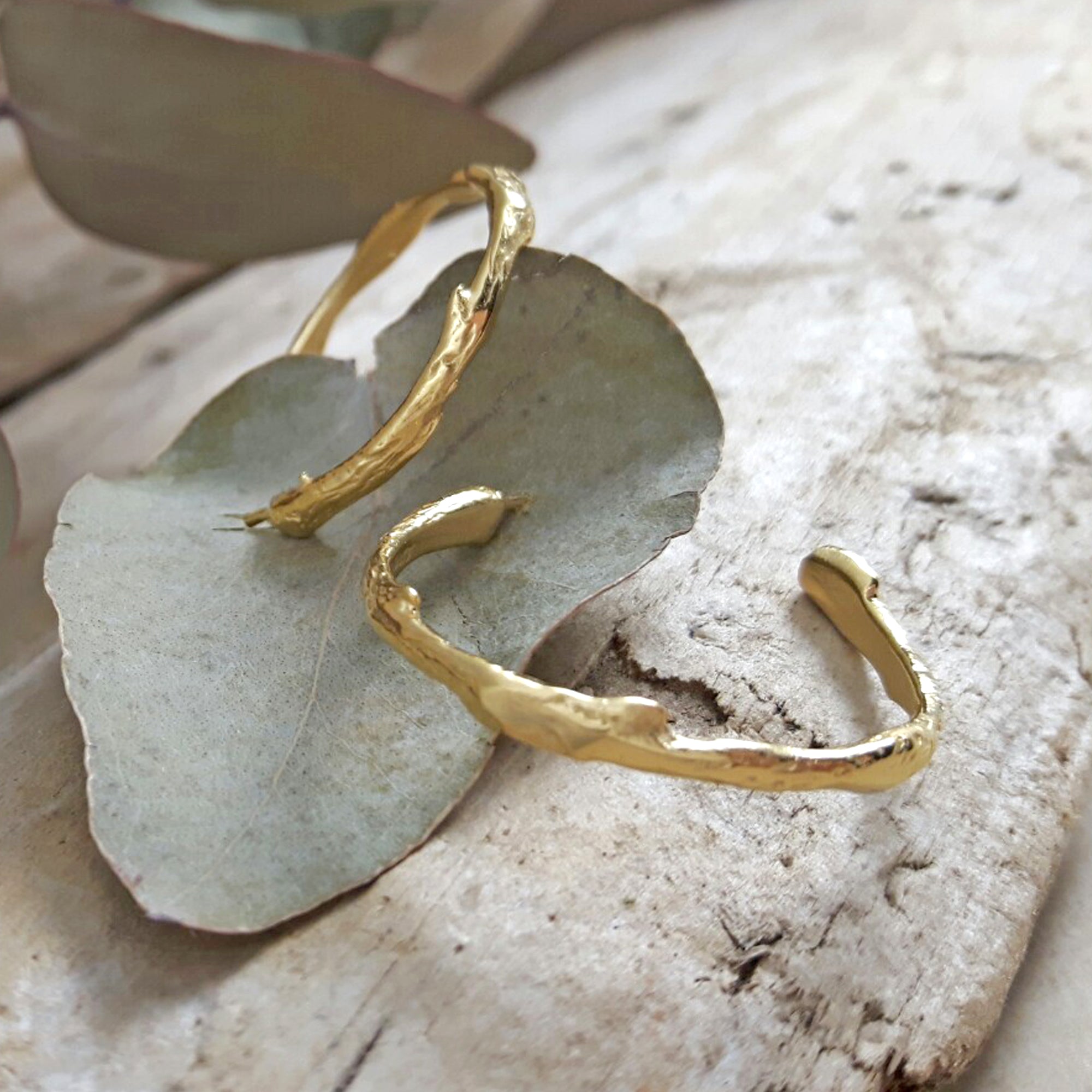 Foresta Yve Gold Hoop Earrings