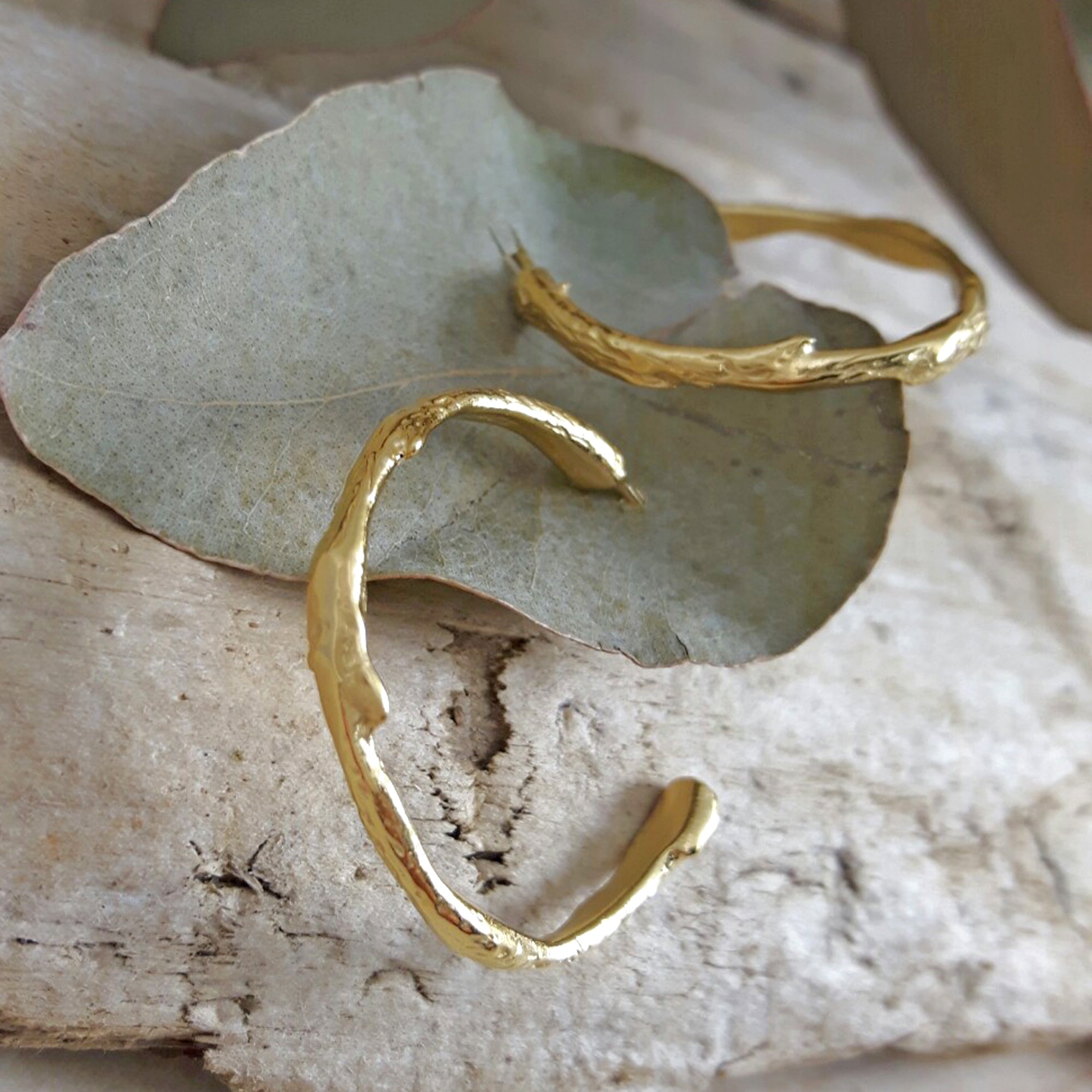 Foresta Yve Gold Hoop Earrings