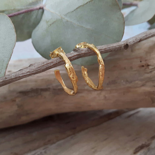 Foresta Yve Gold Mini Hoop Earrings