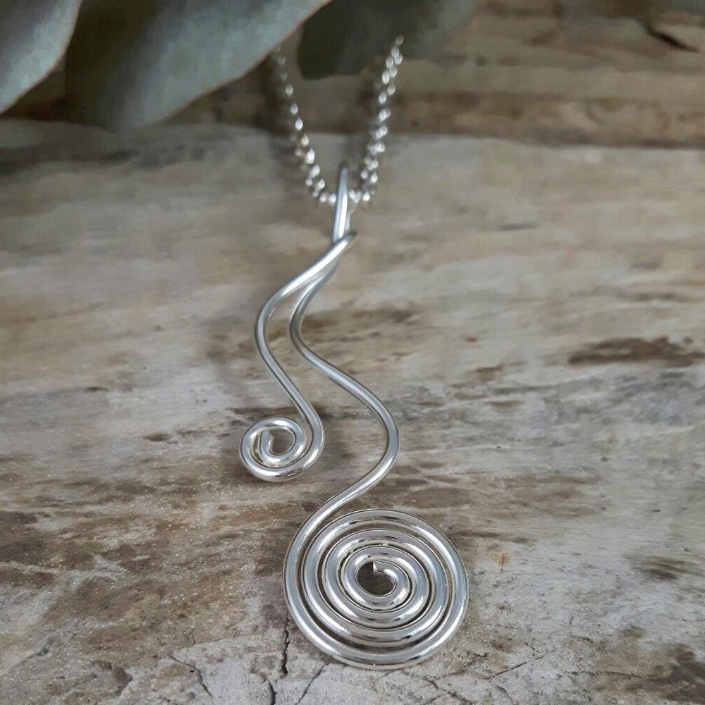 Helix Drop Pendant
