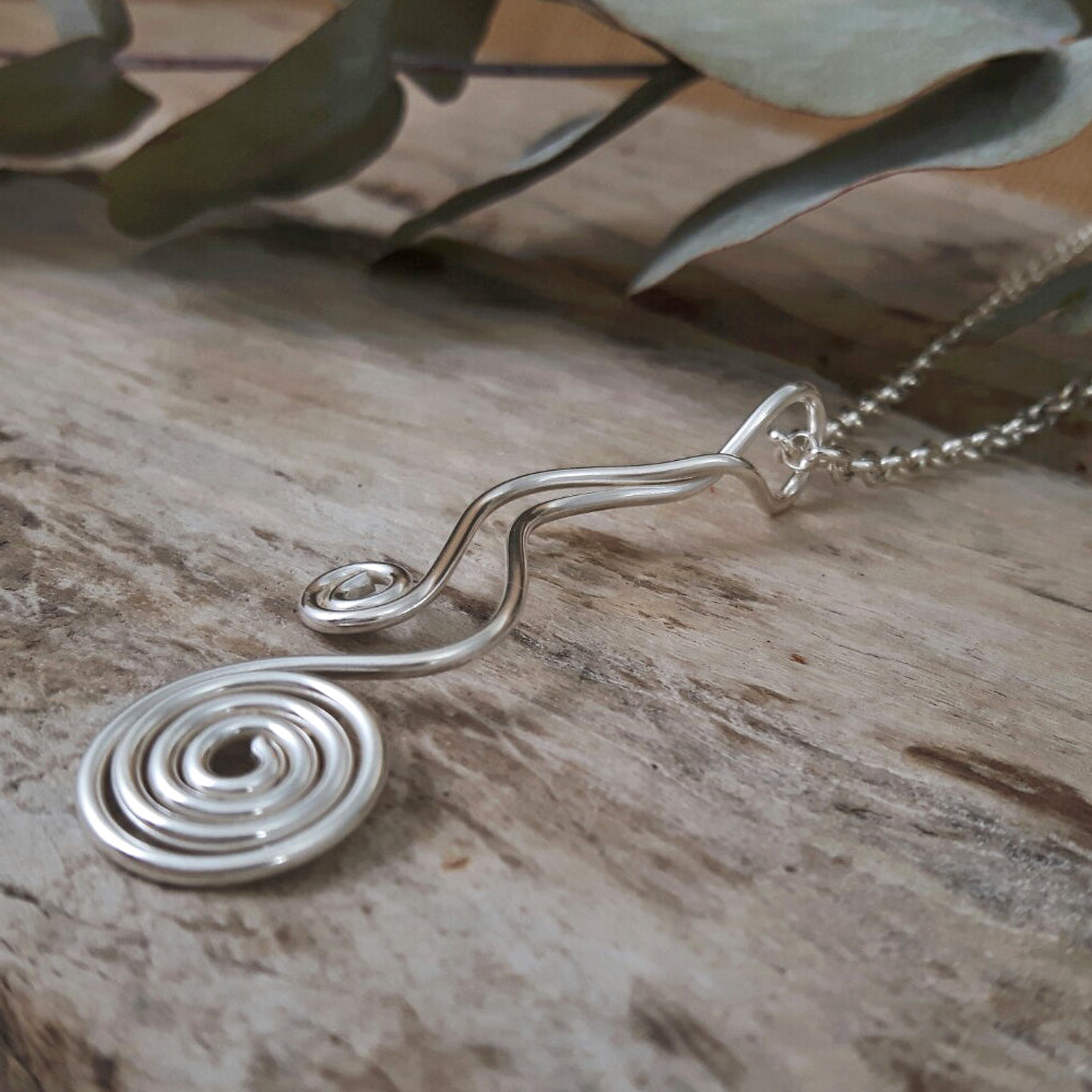 Helix Drop Pendant
