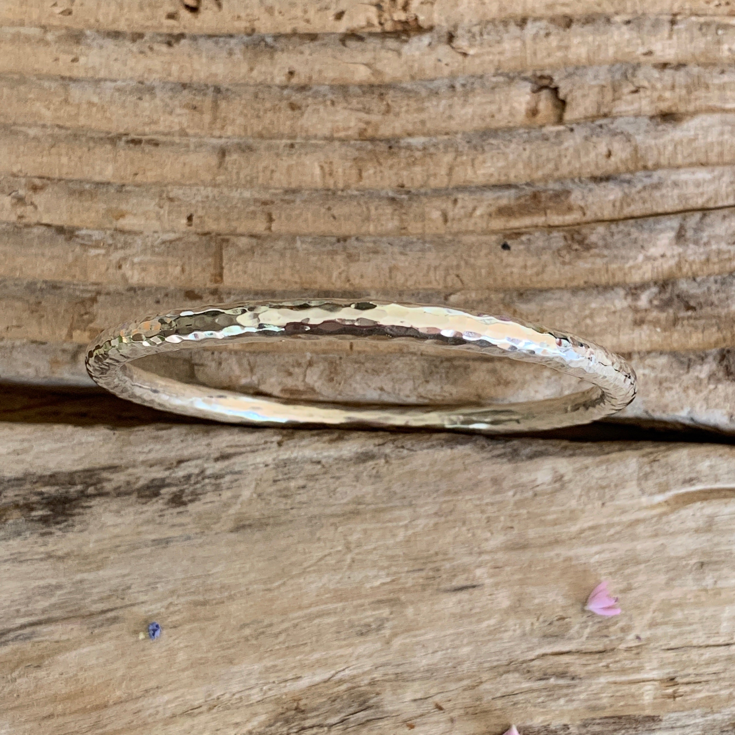 Amazonia Hammered Bangle