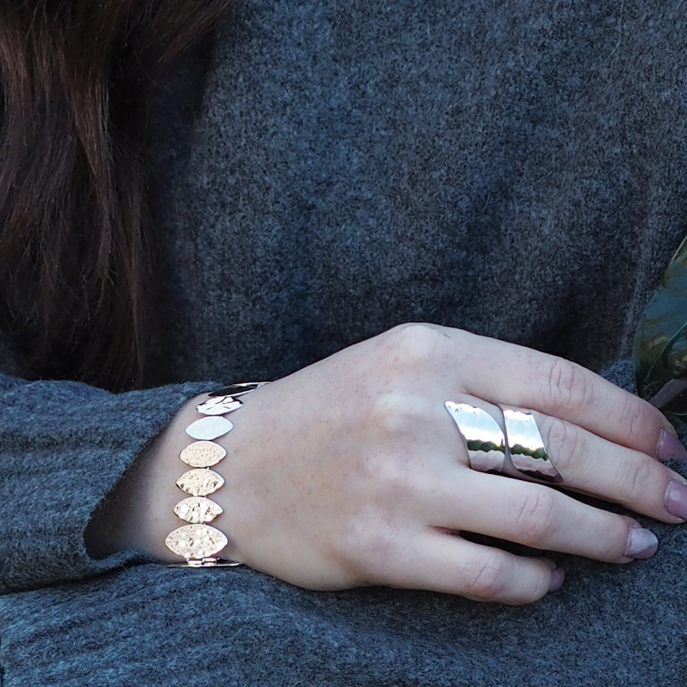 Roma Ava Hammered Bracelet