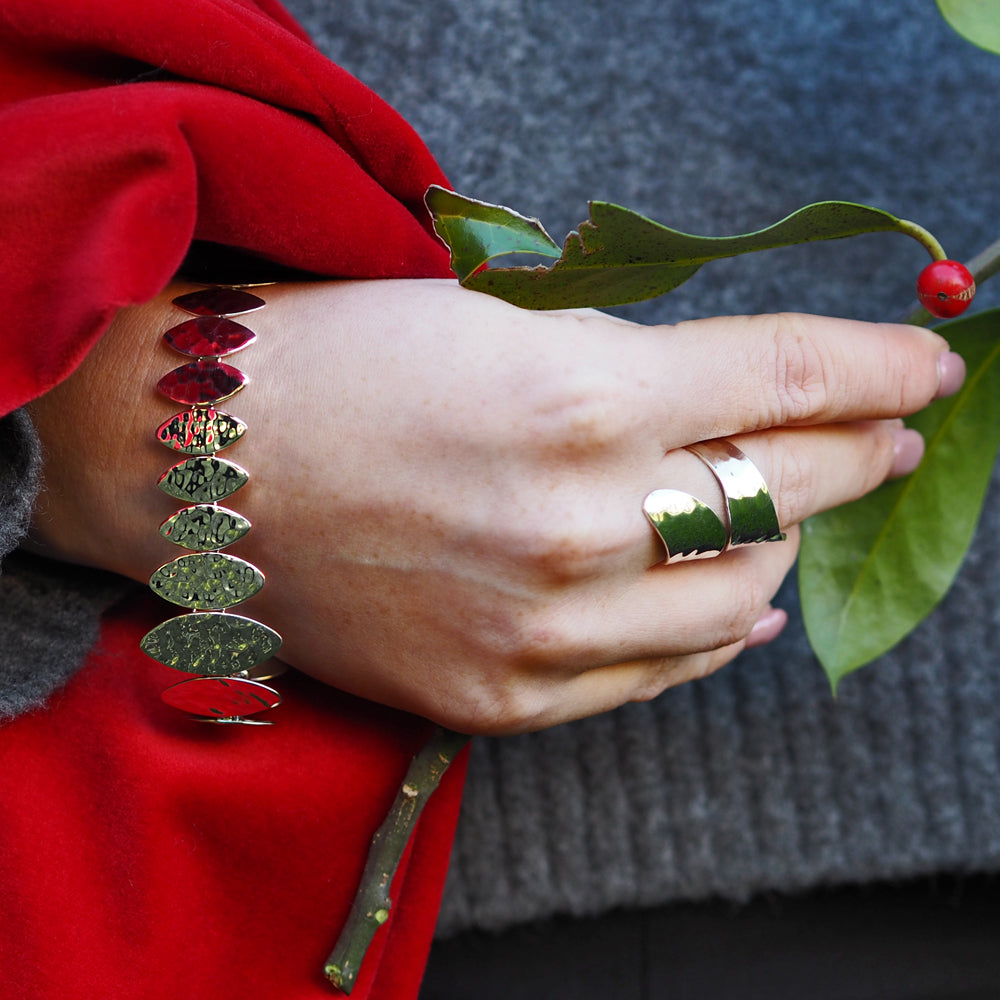 Roma Ava Hammered Bracelet
