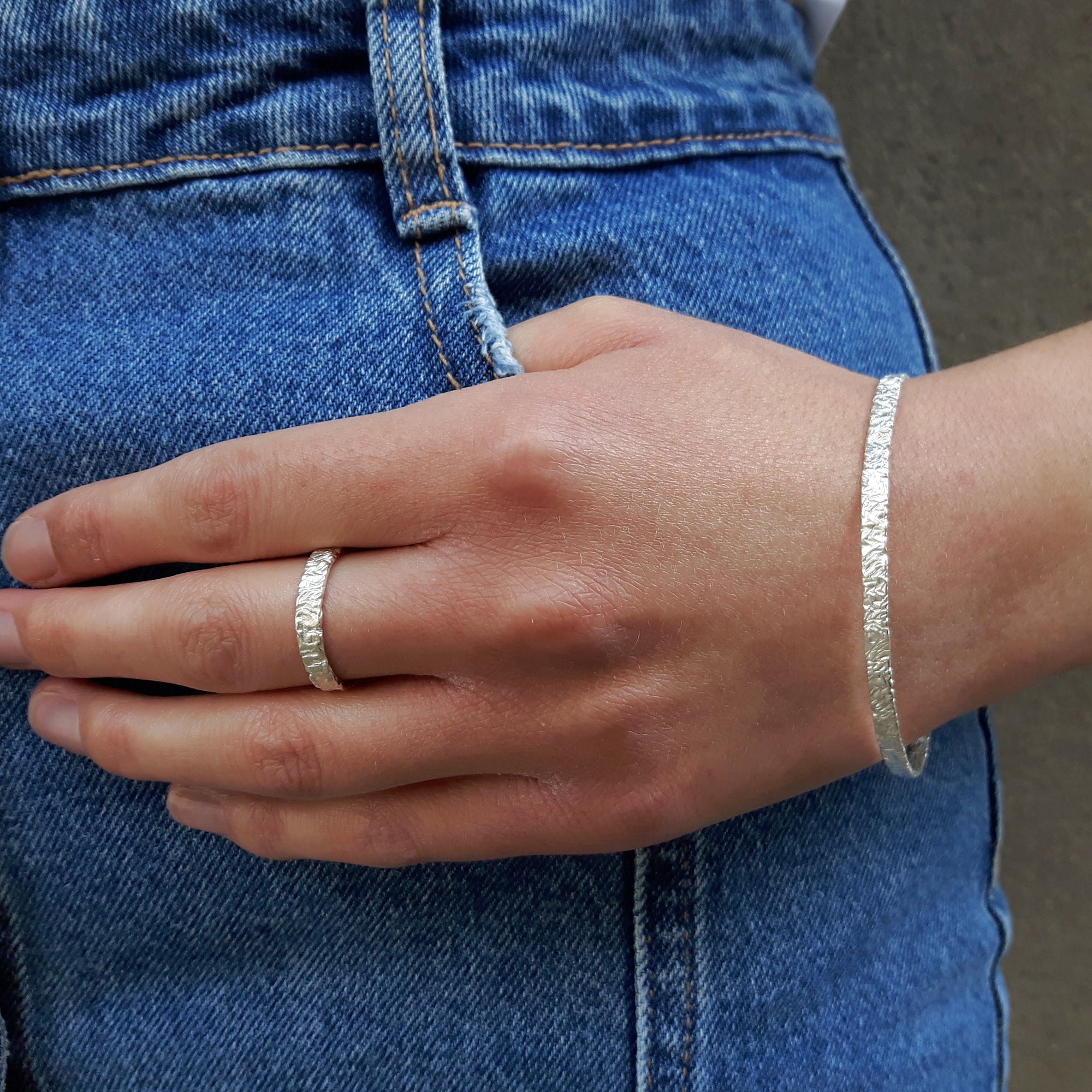 Foresta Orla Textured Ring