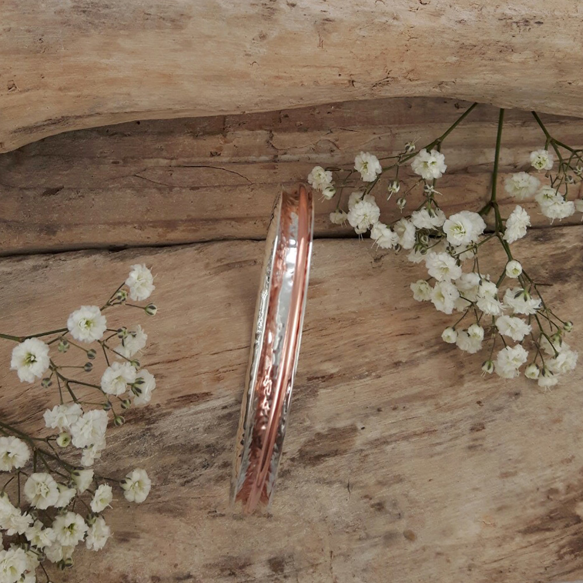 Duo Marseille Ag/Cu Bangle