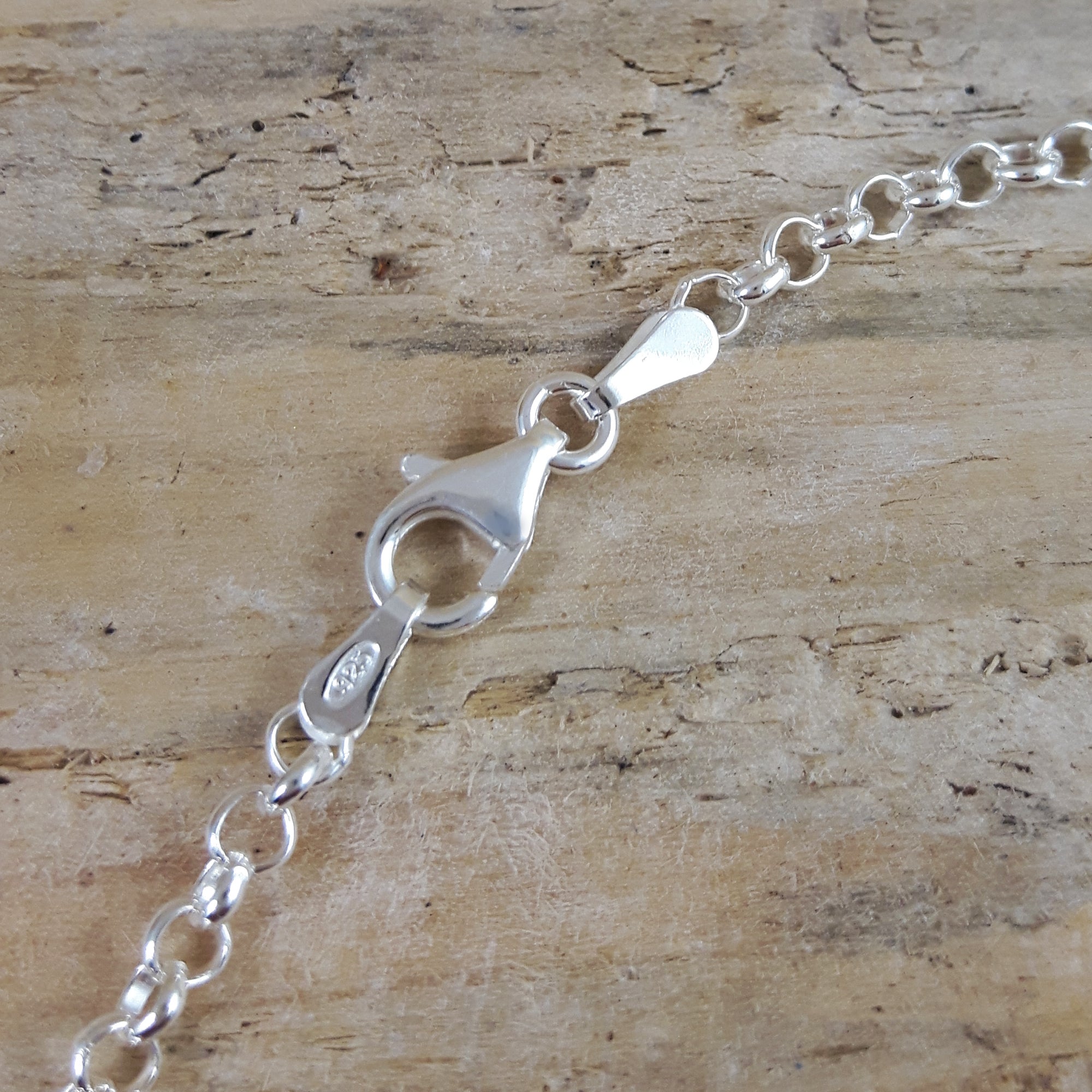 Classic Rolo Heavy sterling silver chain - various lengths
