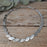 Roma Eclipse Polished Sterling Silver Necklace