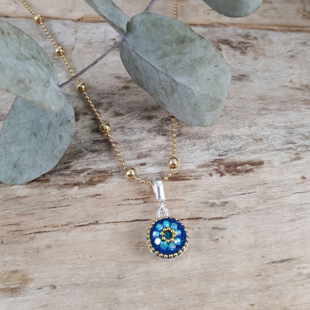 Allegra Sapphire Dream Rd Mini Pendant