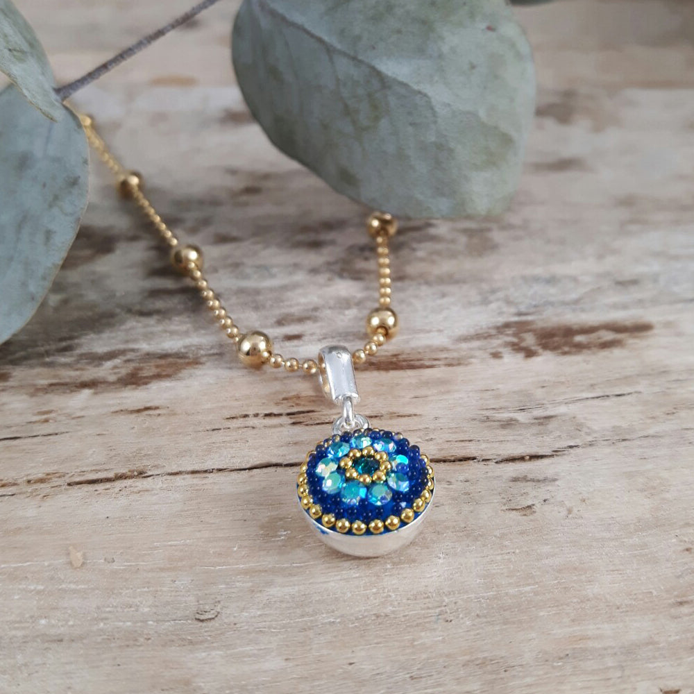 Allegra Sapphire Dream Rd Mini Pendant