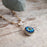 Allegra Sapphire Dream Rd Mini Pendant